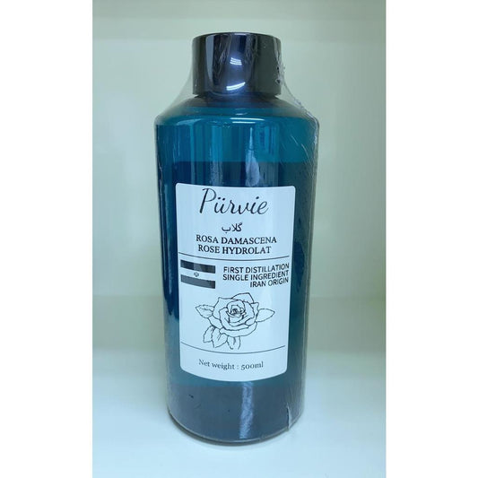 (伊朗)Purive Rose Hydrolat 食用級大馬士革玫瑰二次蒸餾純露 500ML 【現貨】