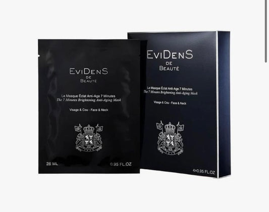 EviDenS de Beauté 7分鐘即時抗衰老亮澤面膜