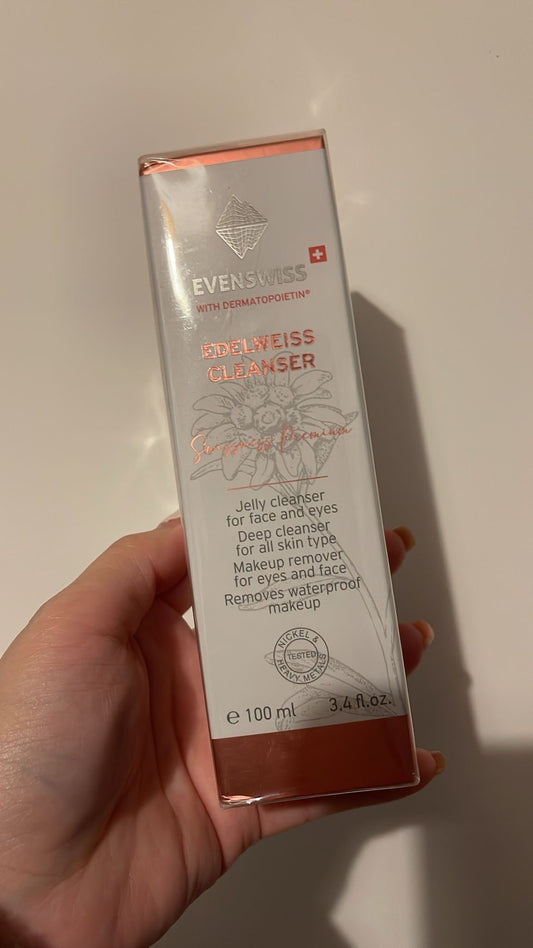 🌿 Evenswiss Edelweiss Cleanser — 瑞士製極溫和卸妝潔面啫喱 100ml - Last 1 現貨