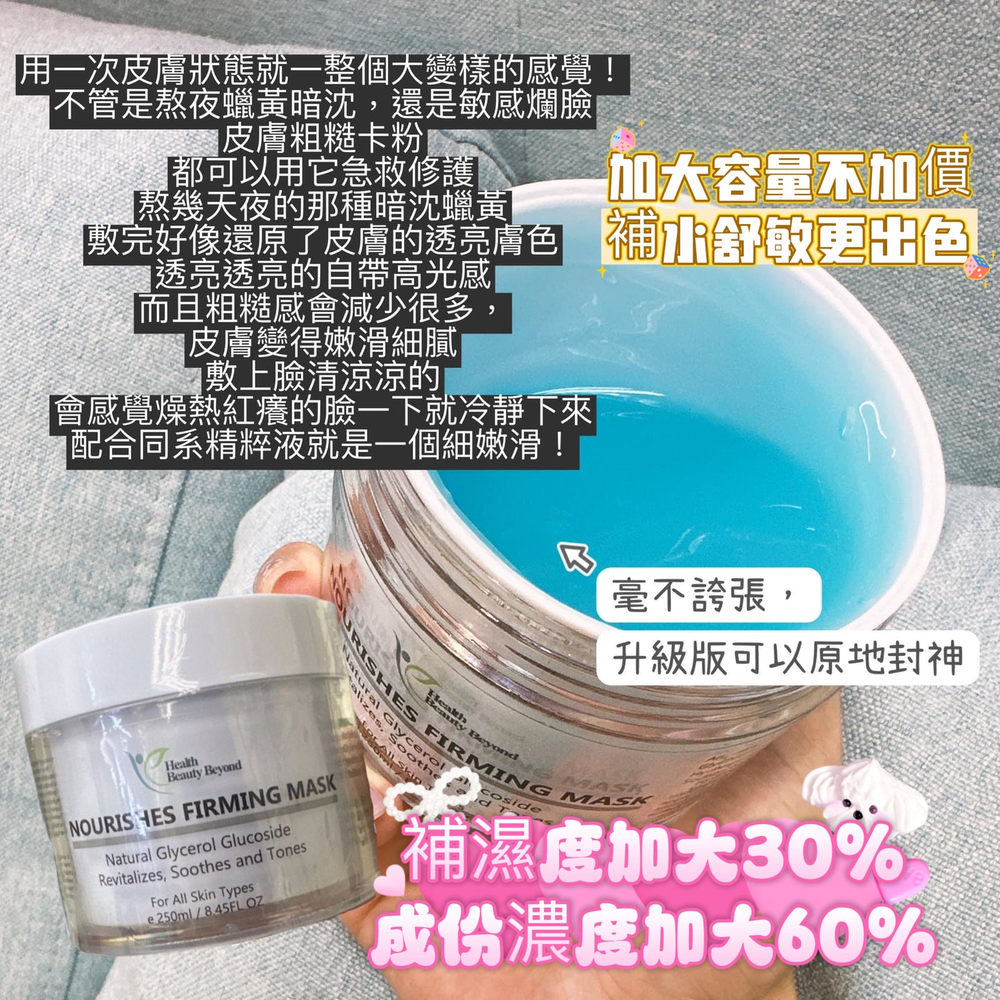 （美國藥廠🇺🇸）HBB Nourishes Firming Mask 安諾因™賦活緊緻修復面膜