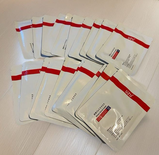 🌟【日本🇯🇵UZU水光面膜 醫療級補濕舒敏面膜】Last 10片現貨，下一批預訂5星期到貨