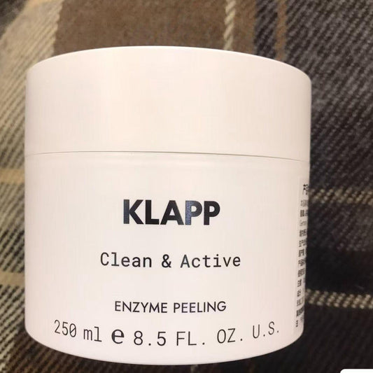 （德國🇩🇪）KLAPP Clean & Active Enzyme Peeling 更新淨化酵素面膜 250ML